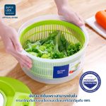 Micronware ที่ล้างผัก ล้างผลไม้ รุ่น 5365 ช่วยสลัดน้ำออกได้ง่าย ประหยัดน้ำ ป้องกันแบคทีเรีย BPA Free มี 2 สี - Image 5