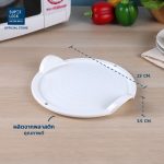 Micronware ถาดอุ่นอาหารในไมโครเวฟ ขนาดกลาง รุ่น 5306 ปลอดสารก่อมะเร็ง BPA-Free