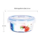 Super Lock กล่องถนอมอาหารพร้อมกระเป๋า รุ่น 6003-CCC กล่องป้องกันแบคทีเรีย BPA Free เข้าไมโครเวฟได้ รวม 6 ชิ้น (3 กล่อง) กล่องข้าว กล่องอาหาร