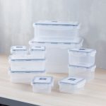 Super Lock รุ่น 5051-S20 กล่องเก็บกล้องสุญญากาศ กล่องอาหารป้องกันแบคทีเรีย BPA Free รวม 20 ชิ้น