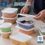 Super lock ชุดกล่องใส่อาหารสุดคุ้ม Chef Box สีมินิมอล 20 กล่อง , 24 กล่อง รุ่น 6613-S48 , 6613-S40 มี BPA Free เข้าไมโครเวฟได้ - Image 4