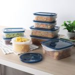 Super lock ชุดกล่องถนอมอาหาร รวม 16 ชิ้น (8 กล่อง) รุ่น 6033-S16 มี BPA Free เข้าไมโครเวฟได้