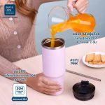 Super Lock แก้วน้ำสเตนเลส 304 แก้วน้ำเก็บอุณหภูมิ ขนาด 800 ML รุ่น S172