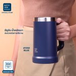 Super Lock แก้วน้ำสเตนเลส 304 แก้วน้ำเก็บอุณหภูมิ ขนาด 650 ML Stainless Steel Bottle แก้วน้ำเก็บความเย็น รุ่น S168 - Image 5