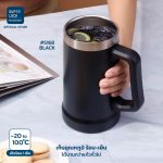 Super Lock แก้วน้ำสเตนเลส 304 แก้วน้ำเก็บอุณหภูมิ ขนาด 650 ML Stainless Steel Bottle แก้วน้ำเก็บความเย็น รุ่น S168