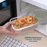 Super Lock รวมชุดกล่องอาหารแก้ว ซื้อ 2 พร้อมของแถม Glass Food Container กล่องถนอมอาหาร จัดระเบียบ BPA Free 9510 - Image 6