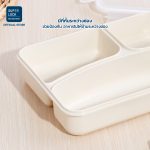 Super Lock กล่องข้าวแบ่ง 3 ช่อง รุ่น 6185 (ขนาด1,100 มล.) กล่องใส่อาหาร กล่องพลาสติก Food Lunch Box กล่องถนอมอาหาร - Image 3