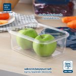 Super Lock กล่องถนอมอาหาร Tritan ใสเหมือนแก้ว ป้องกันแบคทีเรีย BPA Free เข้าไมโครเวฟได้ มีให้เลือก 7 ขนาด - Image 4