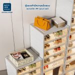 Super Lock ตู้เก็บรองเท้า 6 ชั้น 12 คู่ Shoe Box บานคู่เปิดฝาหน้า พลาสติกแข็งแรง ประกอบง่าย ชั้นวางรองเท้ากันฝุ่น รุ่น5698 - Image 3