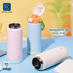 [Limited Edition] Super Lock ขวดน้ำ กระบอกน้ำเก็บความเย็น สแตนเลส304 มีหูหิ้ว stainless steel Tumbler S180 ลาย TRUE LOVE - Image 2